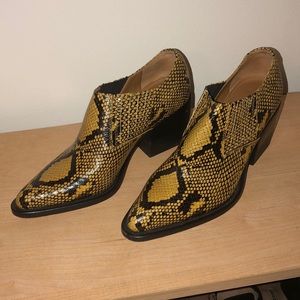 Chloe Croc Ankle Boots LIKE NEW